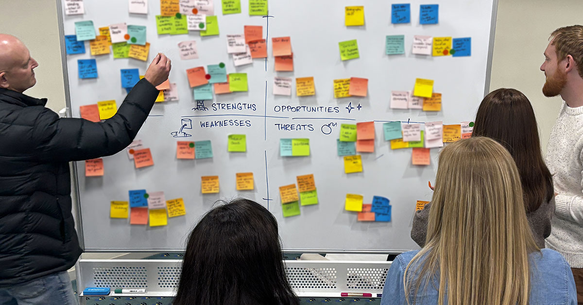 A SWOT activity can be either a powerful analysis tool or a generic vague list-making process, and the difference is just a hack or 3 away